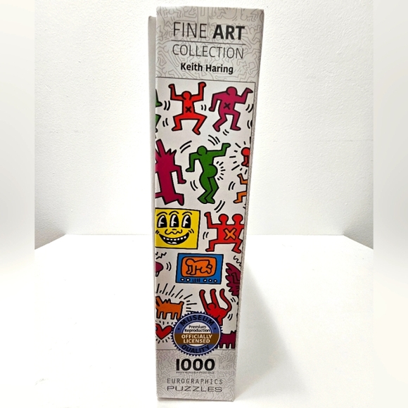 Eurographics Puzzles Fine Art Collection Keith Haring 1000-Piece Jigsaw Puzzle - Picture 4 of 11